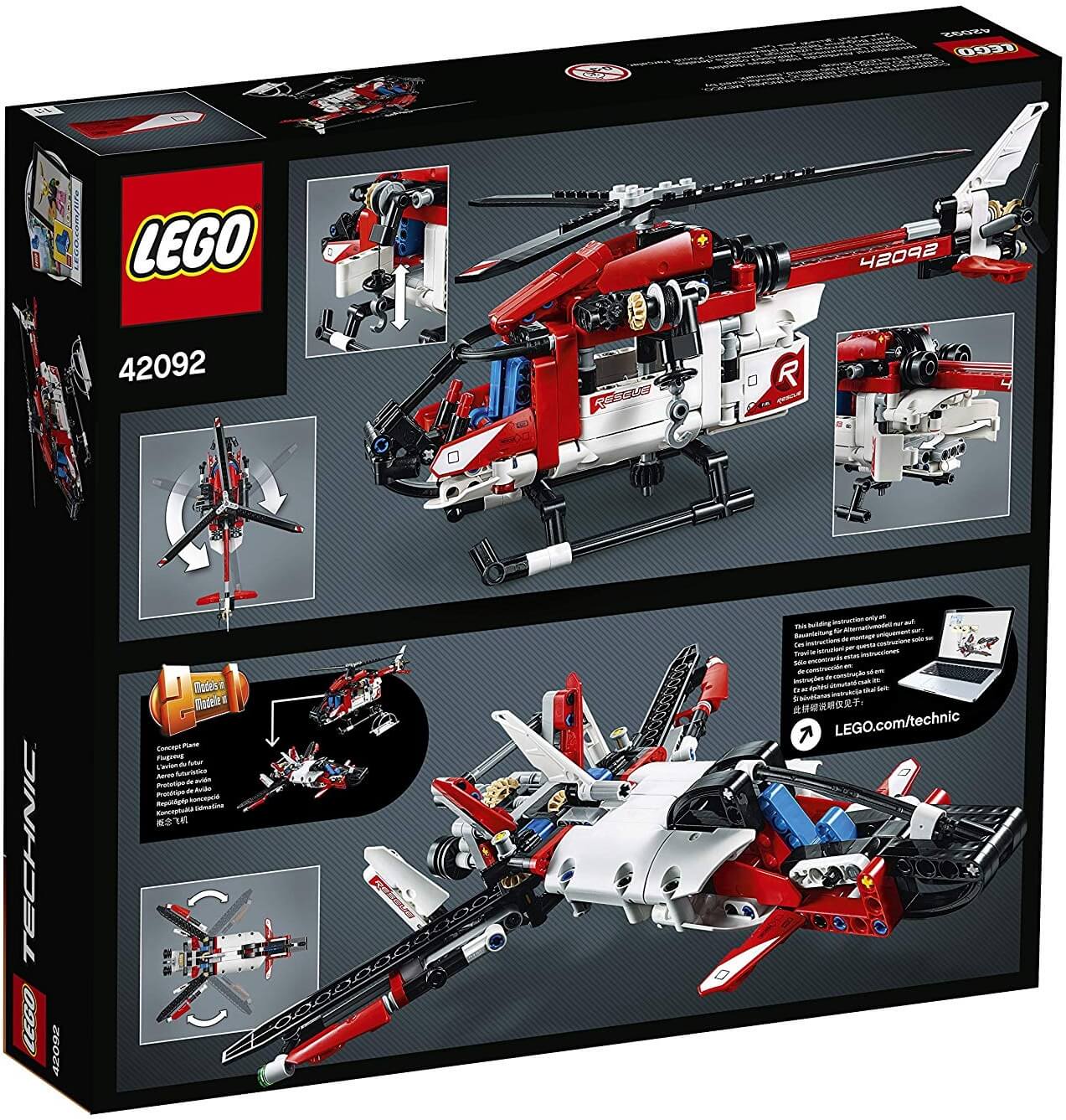 Helicoptero Rescate ( Lego 42092 ) imagen c