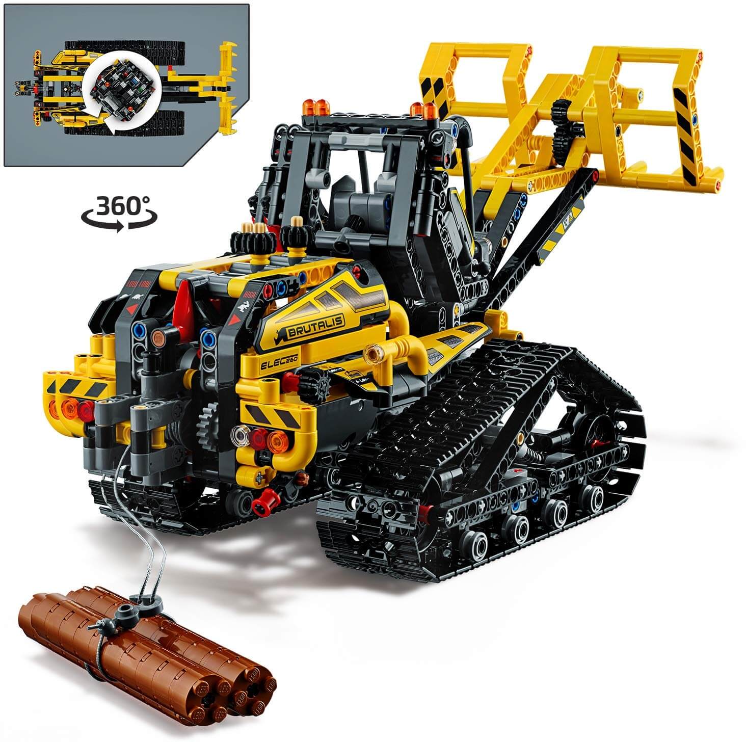 Cargadora con Orugas ( Lego 42094 ) imagen a