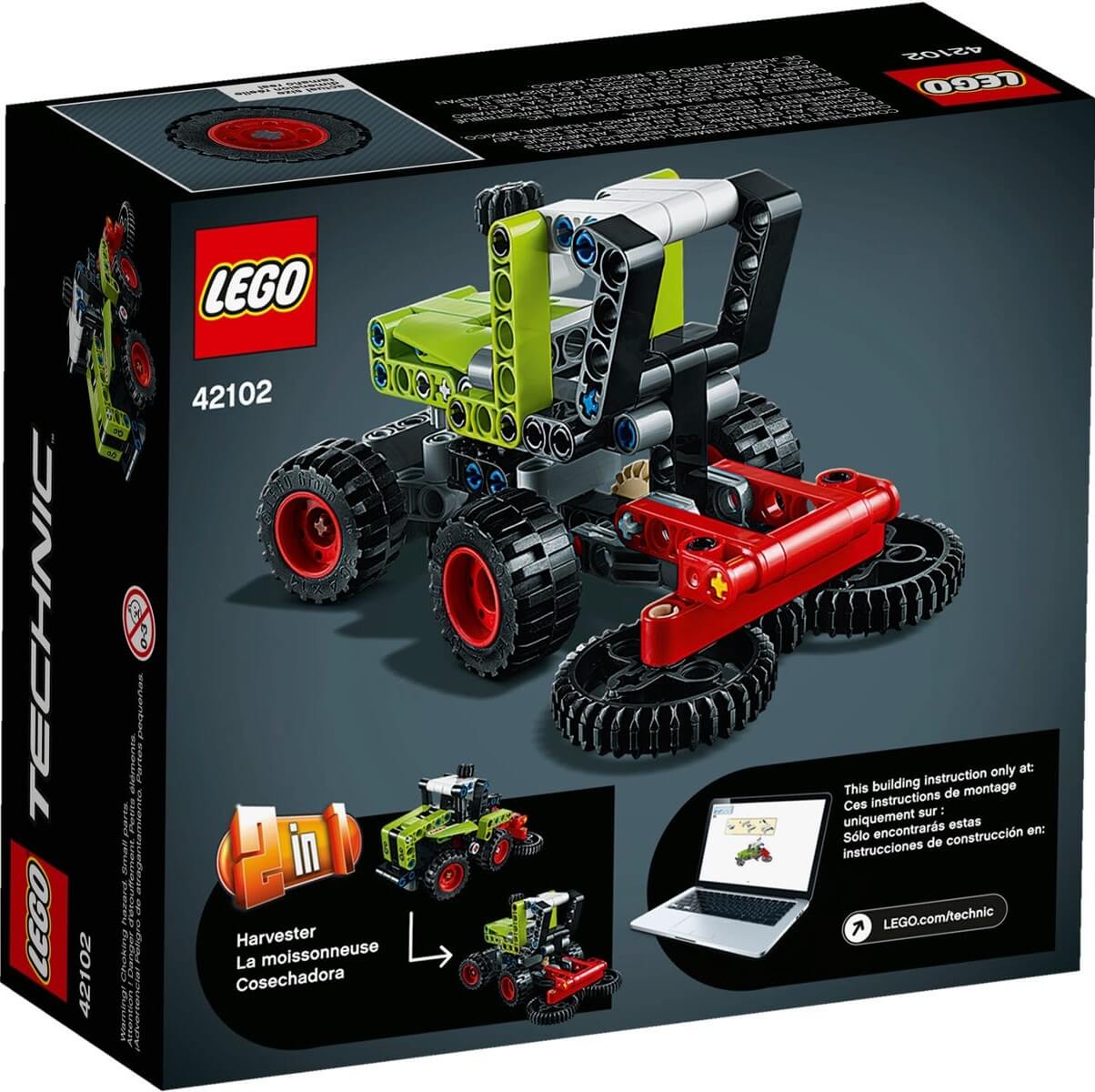 Mini Claas Xerion ( Lego 42102 ) imagen c