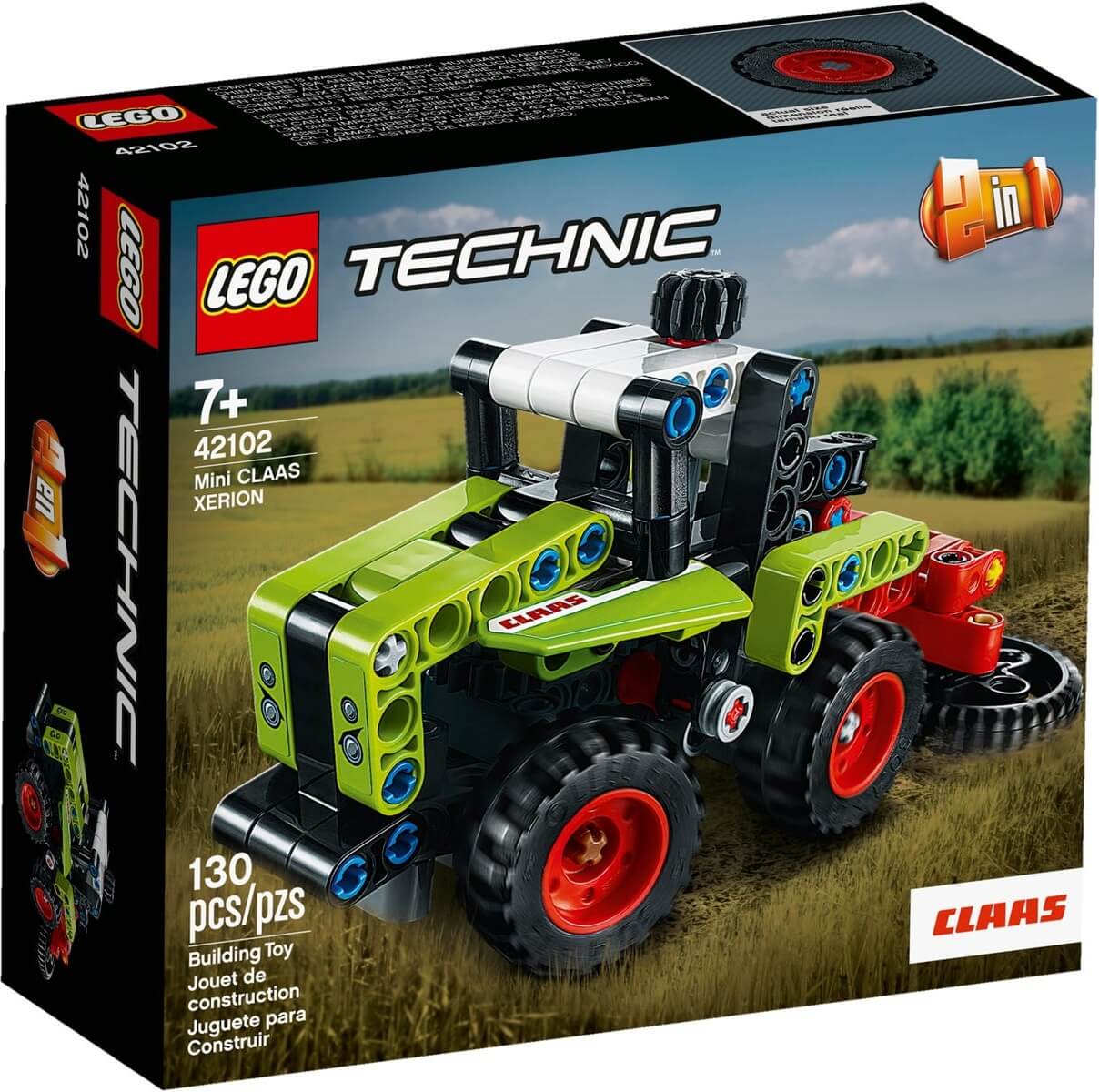 Mini Claas Xerion ( Lego 42102 ) imagen d