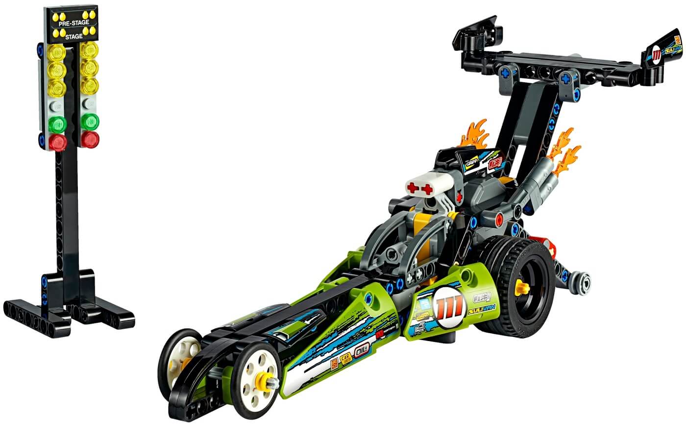 Dragster ( Lego 42103 ) imagen a