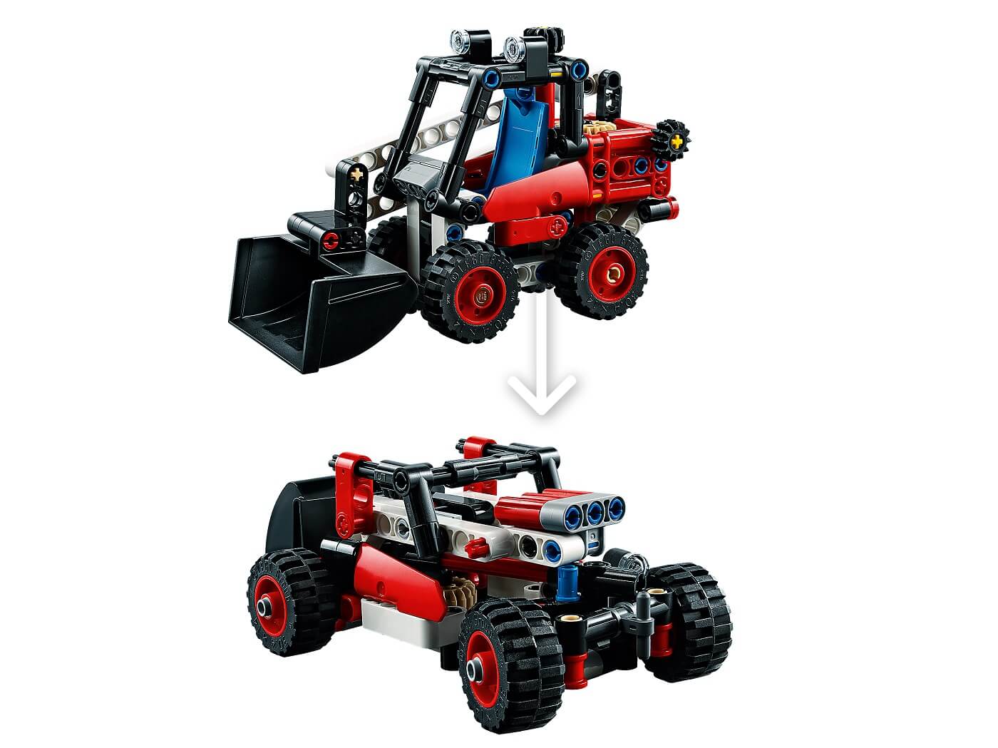 Minicargadora 2 en 1 ( Lego 42116 ) imagen c