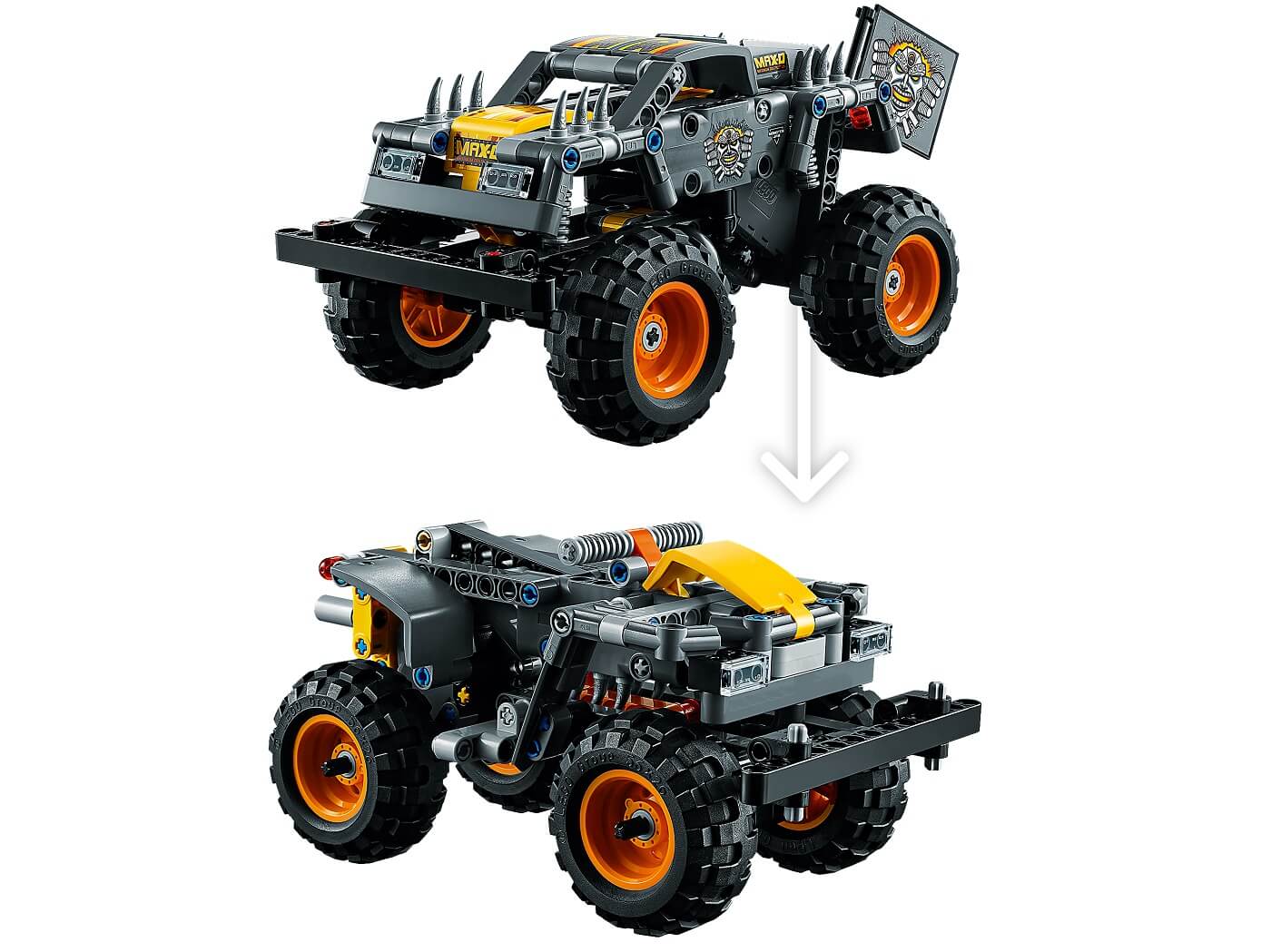Monster Jam Max-D ( Lego 42119 ) imagen e