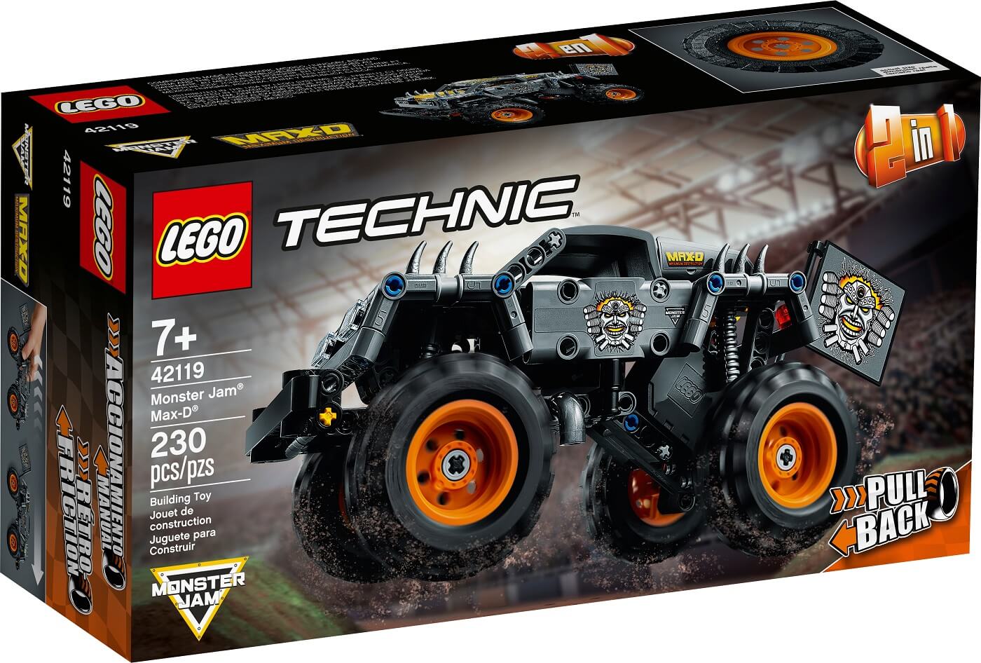 Monster Jam Max-D ( Lego 42119 ) imagen h