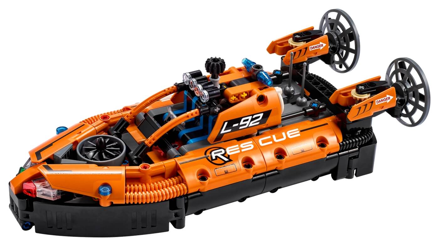 Aerodeslizador de Rescate ( Lego 42120 ) imagen a