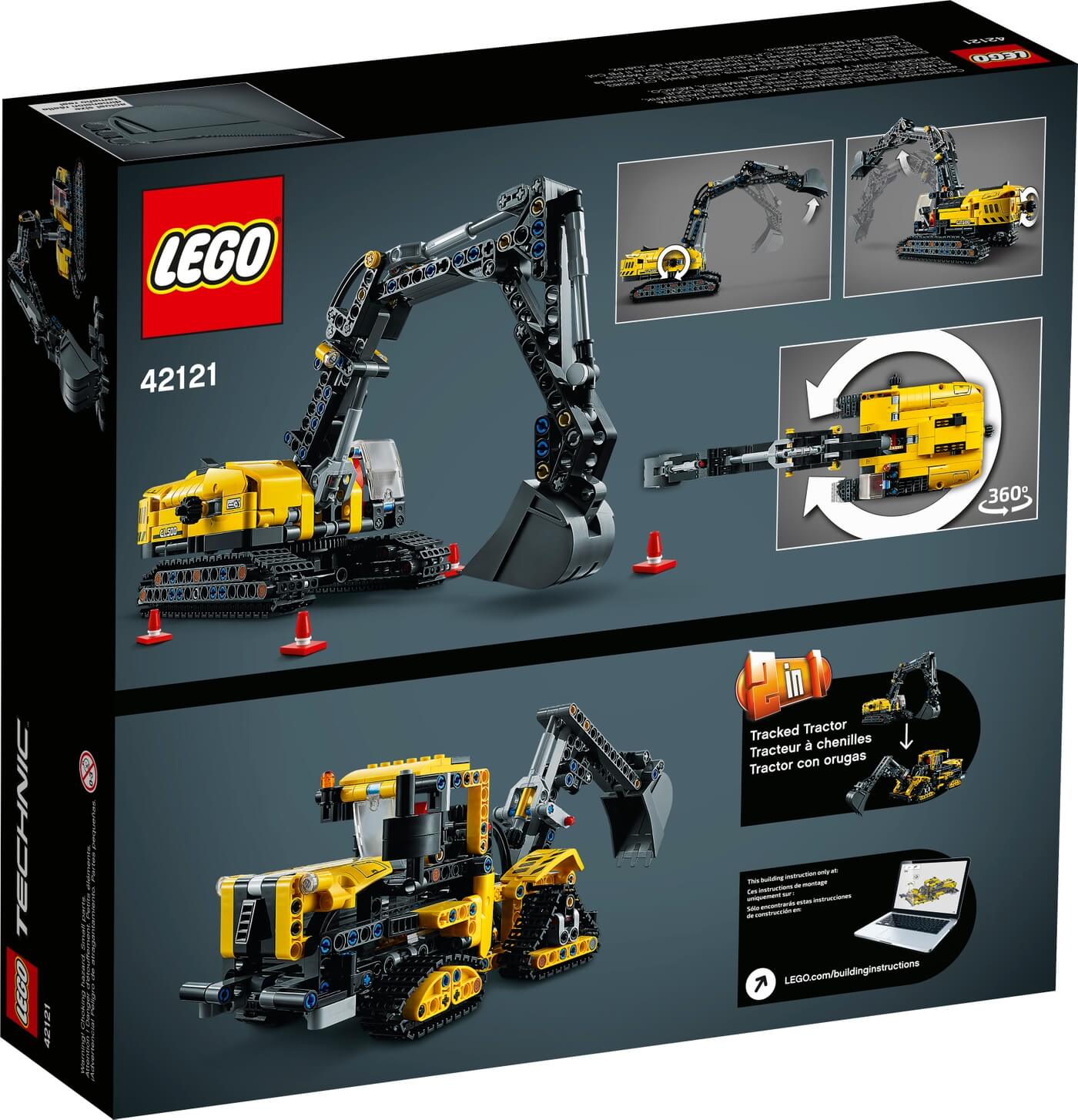 Excavadora Pesada ( Lego 42121 ) imagen h