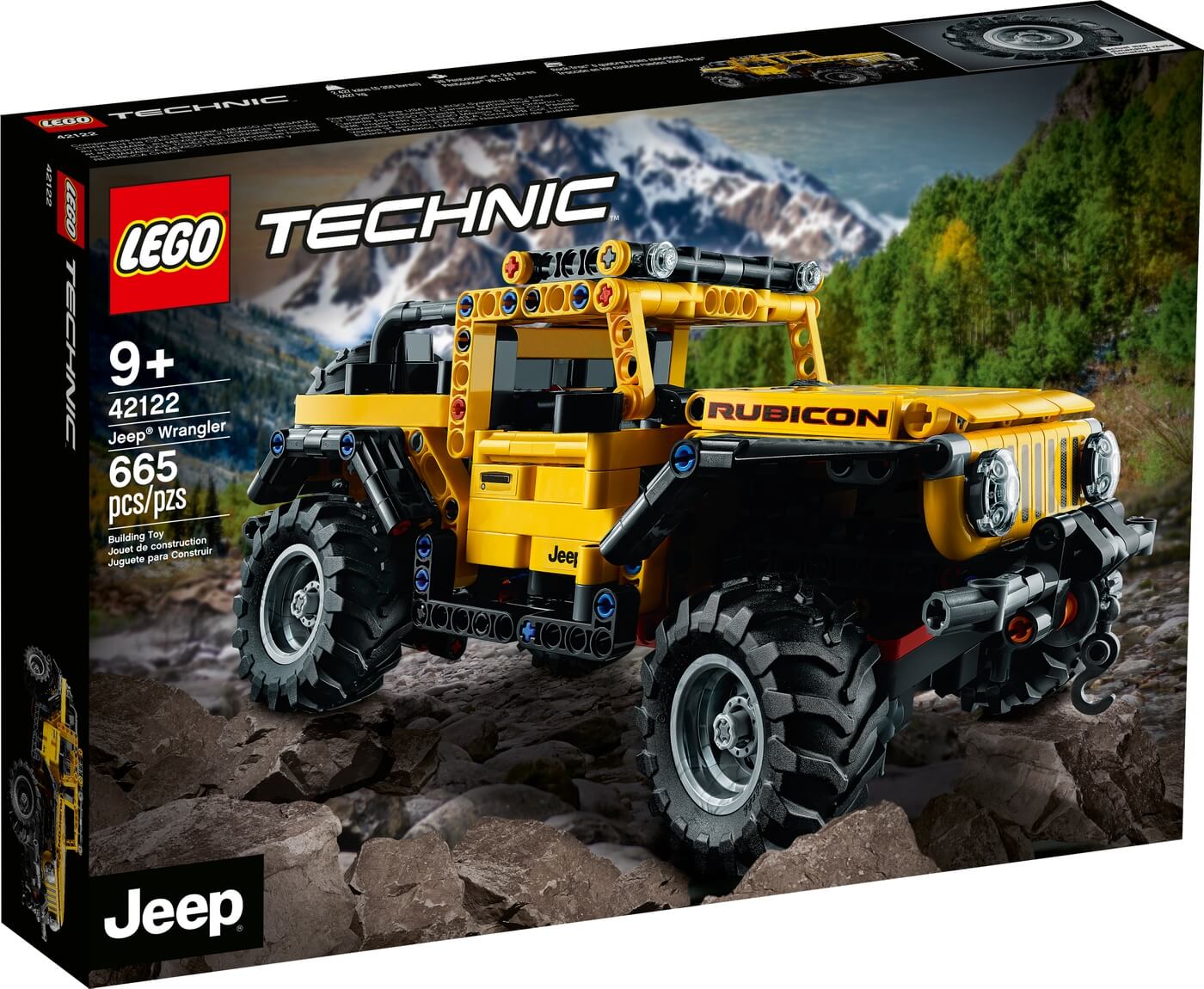 Jeep Wrangler ( Lego 42122 ) imagen i