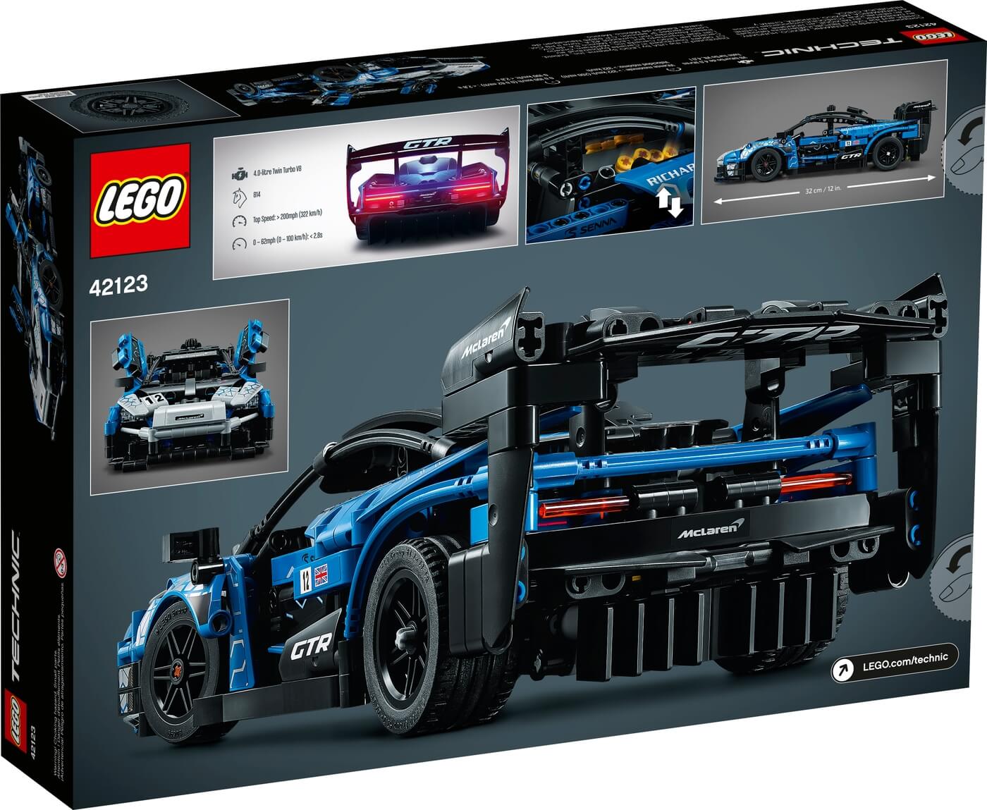 McLaren Senna GTR ( Lego 42123 ) imagen h