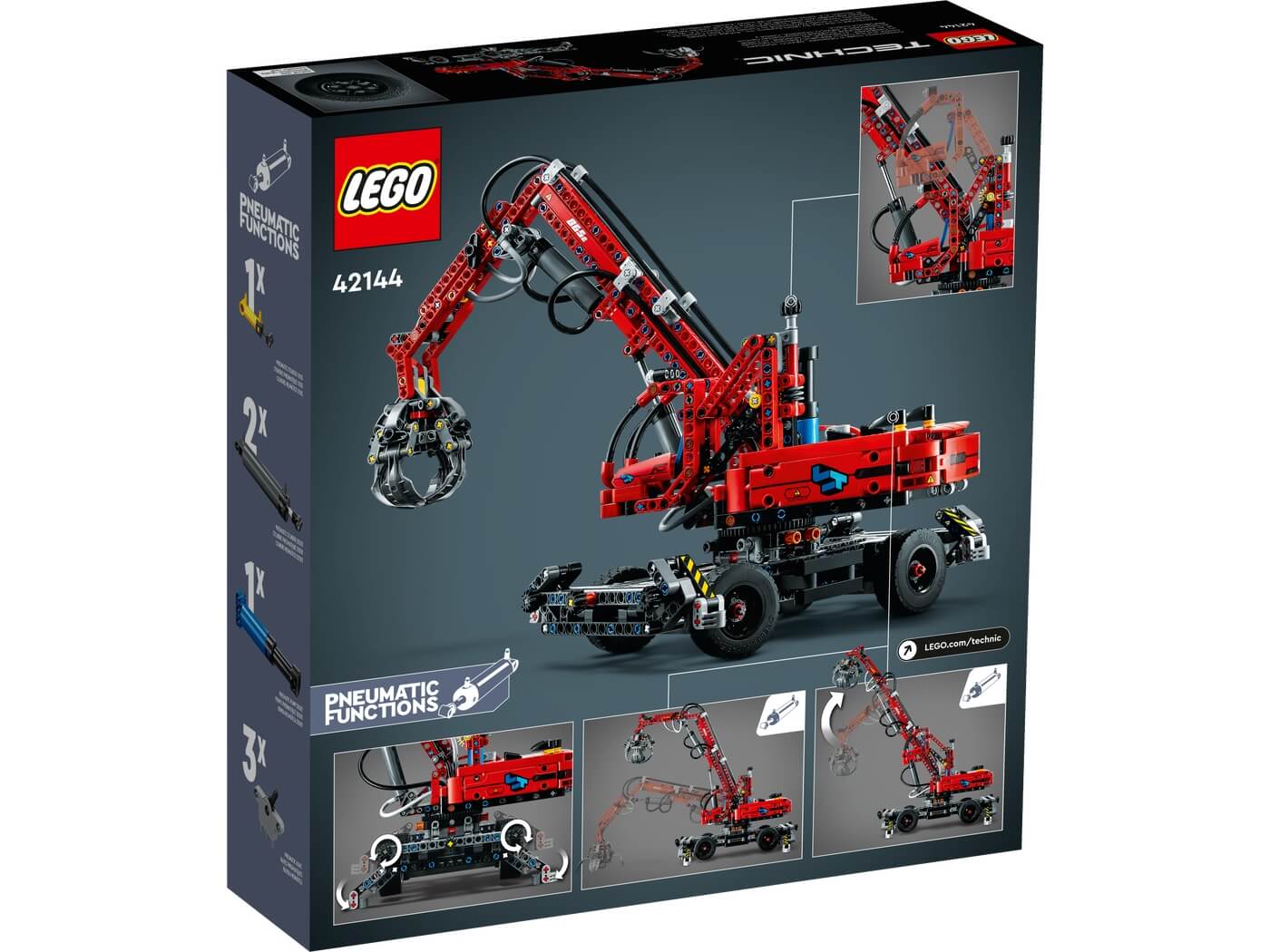 Manipuladora de Materiales ( Lego 42144 ) imagen g