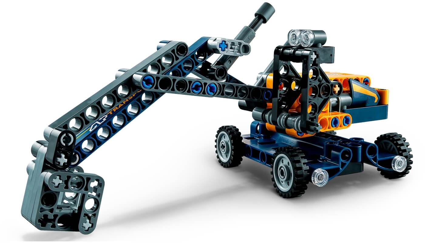 2en1 Volquete Excavadora ( Lego 42147 ) imagen c