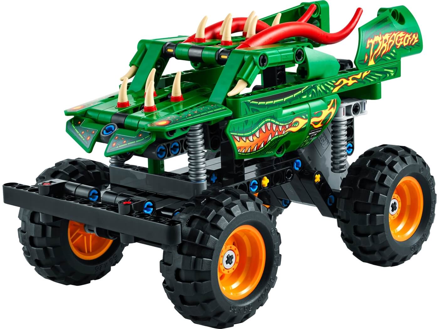 Monster Jam Dragon y Buggy Cocodrilo 2en1 ( Lego 42149 ) imagen a