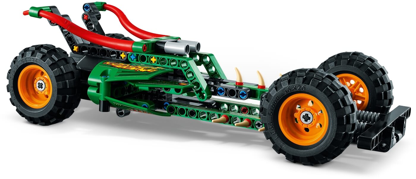 Monster Jam Dragon y Buggy Cocodrilo 2en1 ( Lego 42149 ) imagen b