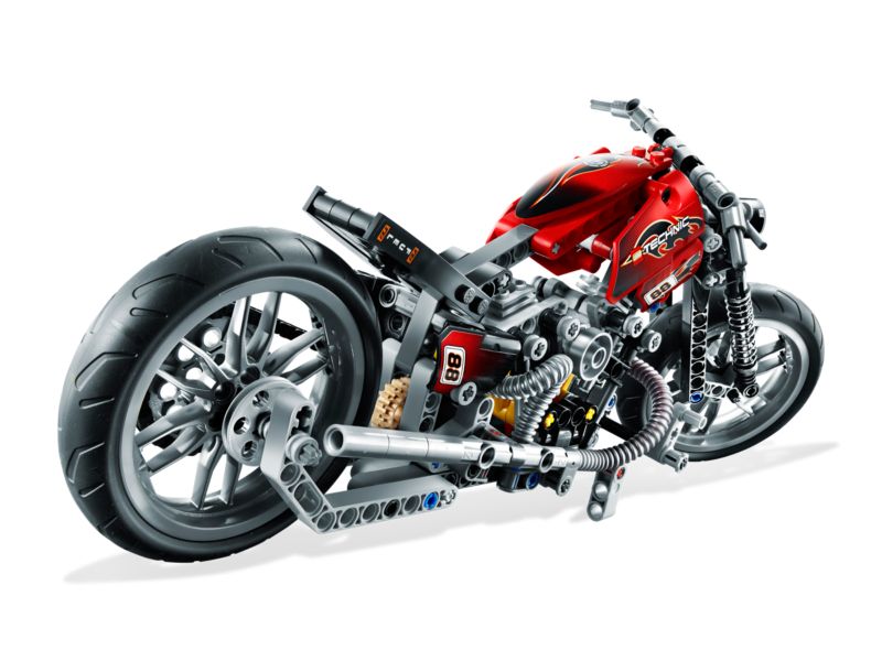 Moto de Carretera ( Lego 8051 ) imagen e