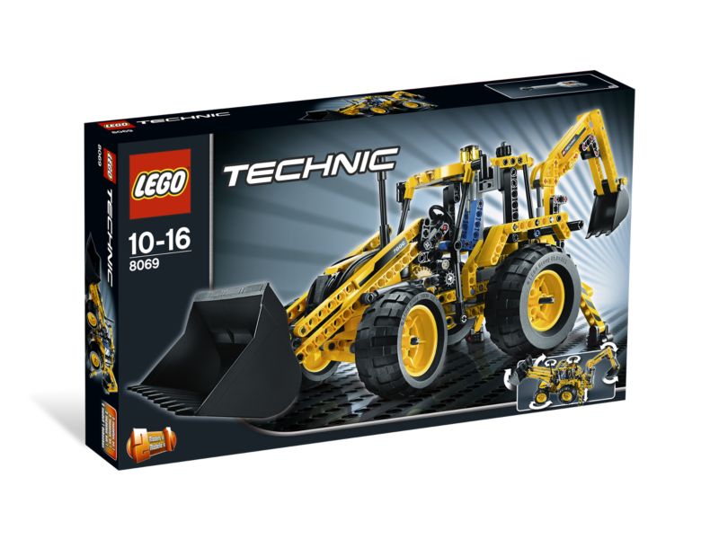 Retrocargadora ( Lego 8069 ) imagen b