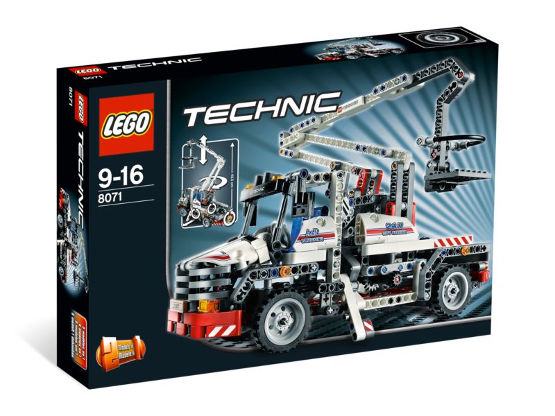 Lego technic plataforma elevadora online