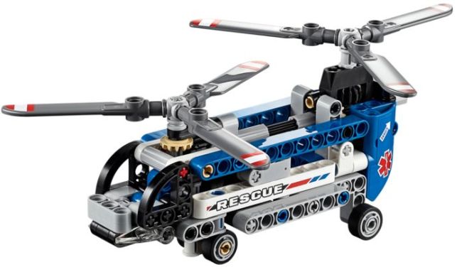 Helicóptero de Doble Hélice ( Lego 42020 ) imagen a