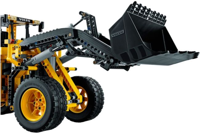 Excavadora con Ruedas VOLVO L350F con control remoto ( Lego 42030 ) imagen c