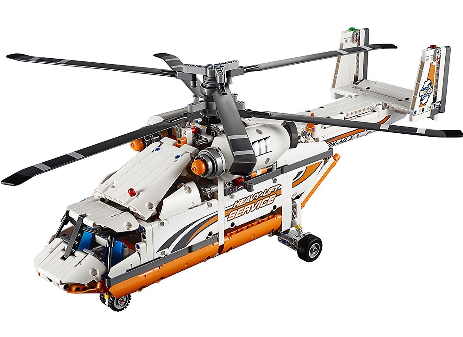 Helicóptero de transporte pesado ( Lego 42052 ) imagen a