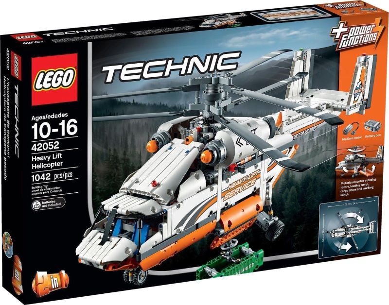 Helicóptero de transporte pesado ( Lego 42052 ) imagen b