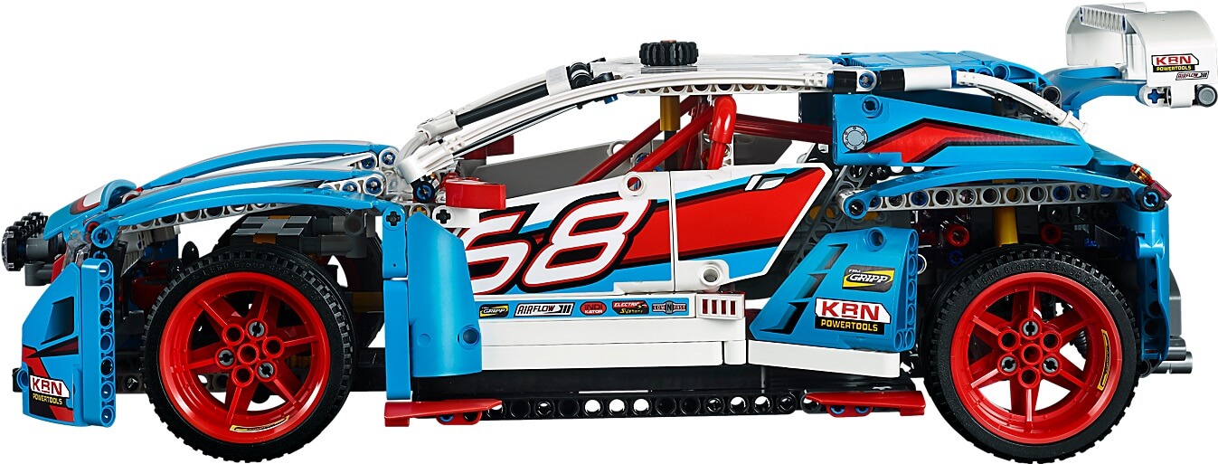 coche de rally de lego