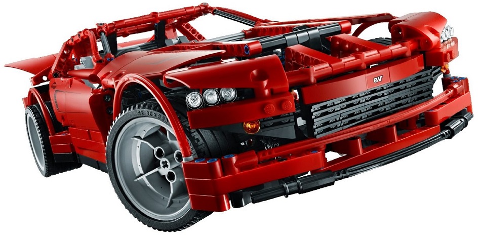 Súper deportivo rojo ( Lego 8070 ) imagen e