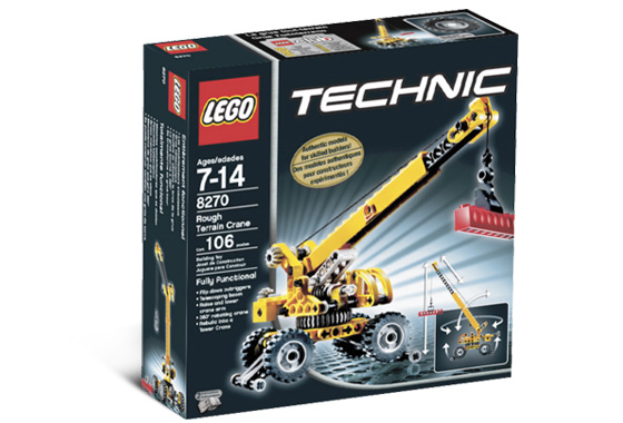 Rough Terrain Crane ( Lego 8270 ) imagen b