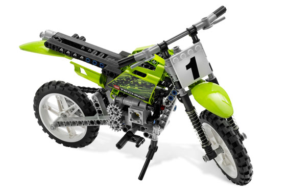 Moto de Montaña ( Lego 8291 ) imagen a