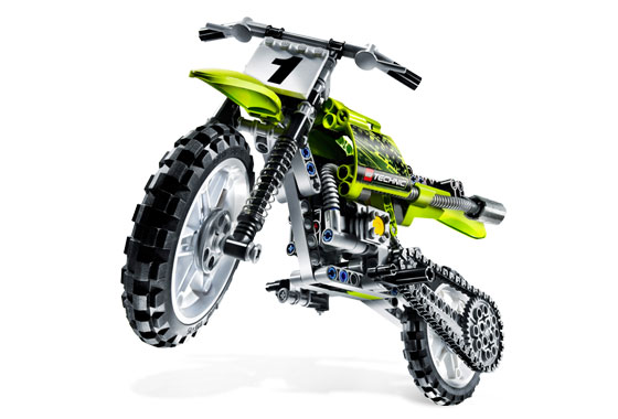 Moto de Montaña ( Lego 8291 ) imagen b