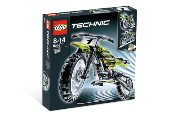 Moto de Montaña ( Lego 8291 ) imagen e