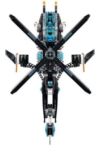El Ultracóptero vs. AntiMatter ( Lego 70170 ) imagen c