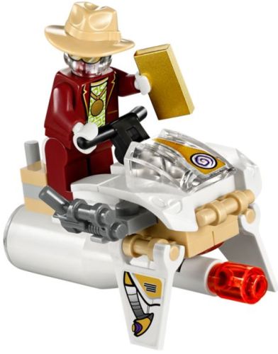 La Huida de Invizable con el Oro ( Lego 70167 ) imagen e