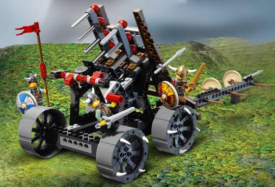 Ejército de Vikingos con artillería ( Lego 7020 ) imagen b