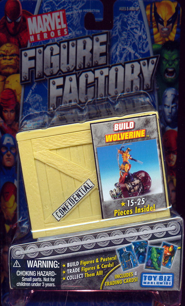 Figure Factory. Serie I: Wolverine ( Marvel 3113D ) imagen a