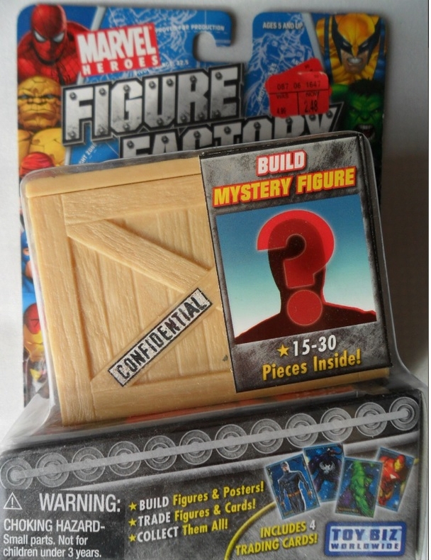 Figure Factory. Serie I: Figura misteriosa ( Marvel 3113 ) imagen a