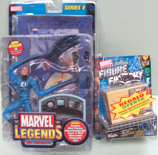 Serie V Mr Fantastic más figura sorpresa