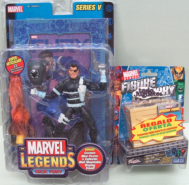 Serie V Nick Fury más figura sorpresa