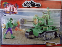 Tanque con Hulk y Soldado