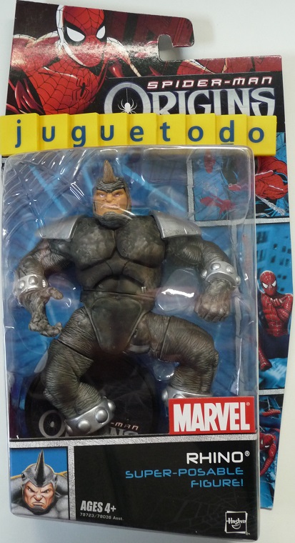 Rhino Super-Posable ( Marvel 79723 ) imagen a