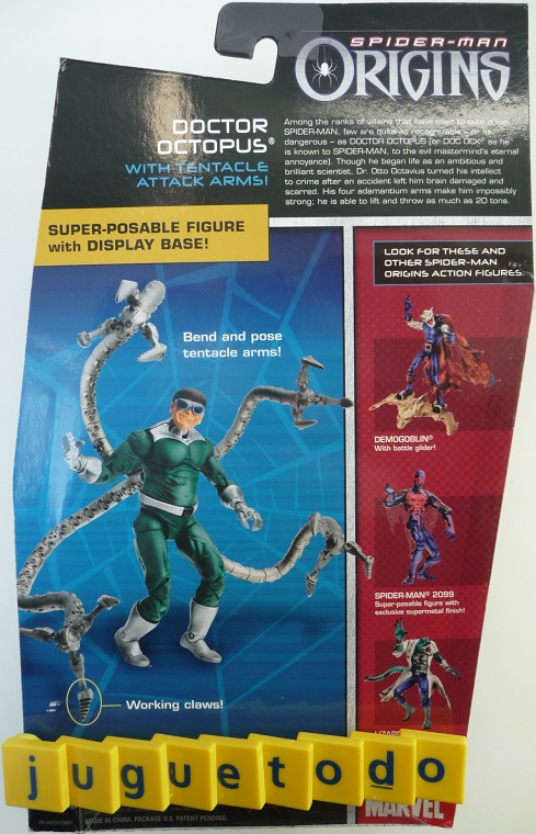 Dr Octopus with Tentacle Attack Arms ( Marvel 79224 ) imagen b