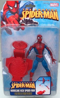 Hurricane Kick Spiderman