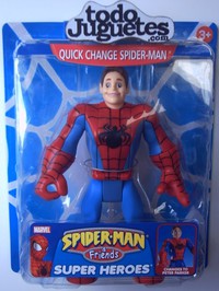 Quick Change SpiderMan