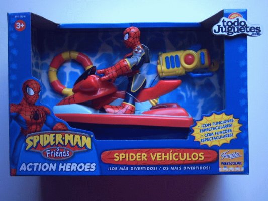 Spiderman Moto de Agua
