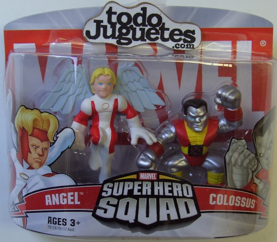 superHero Squad Angel and Colossus