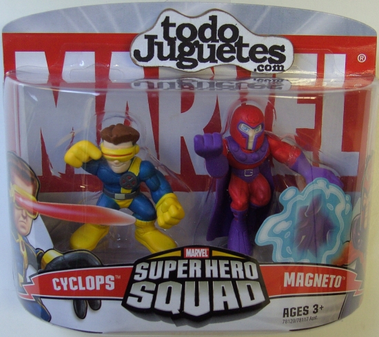 superHero Squad Cyclops and Magneto