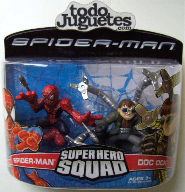 SuperHero Squad Spiderman and Doc Ock