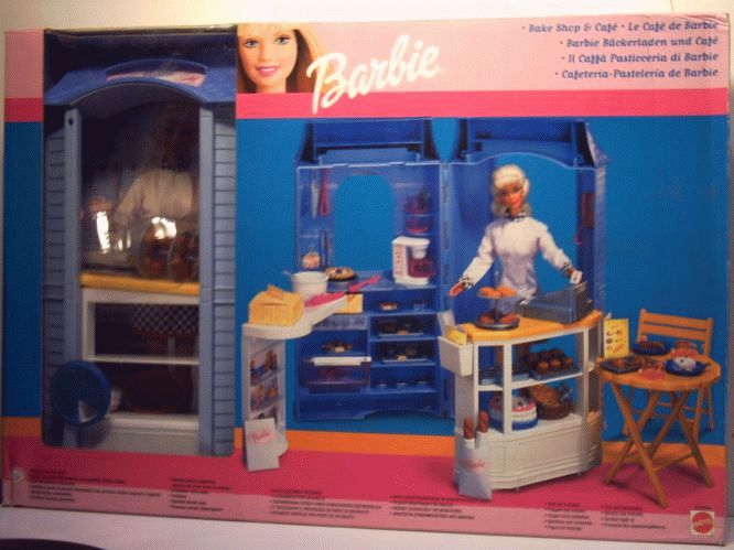 barbie pastelería