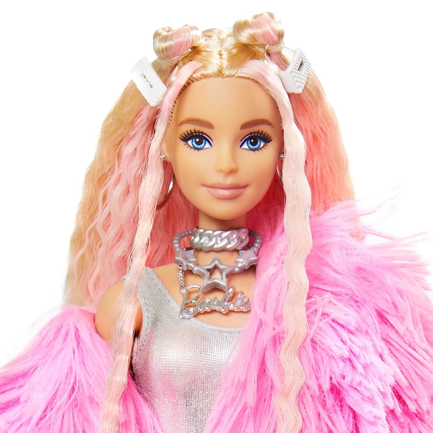 Barbie Extra 3 Abrigo Rosa con Cerdo-Unicornio ( Mattel GRN28 ) imagen c