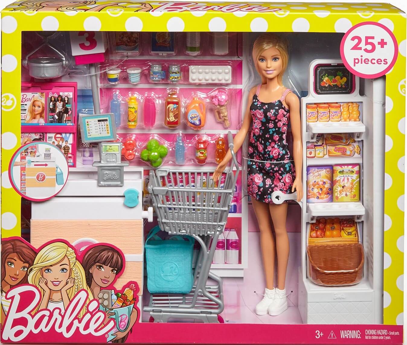 Barbie vamos al Supermercado ( Mattel FRP01 ) imagen g