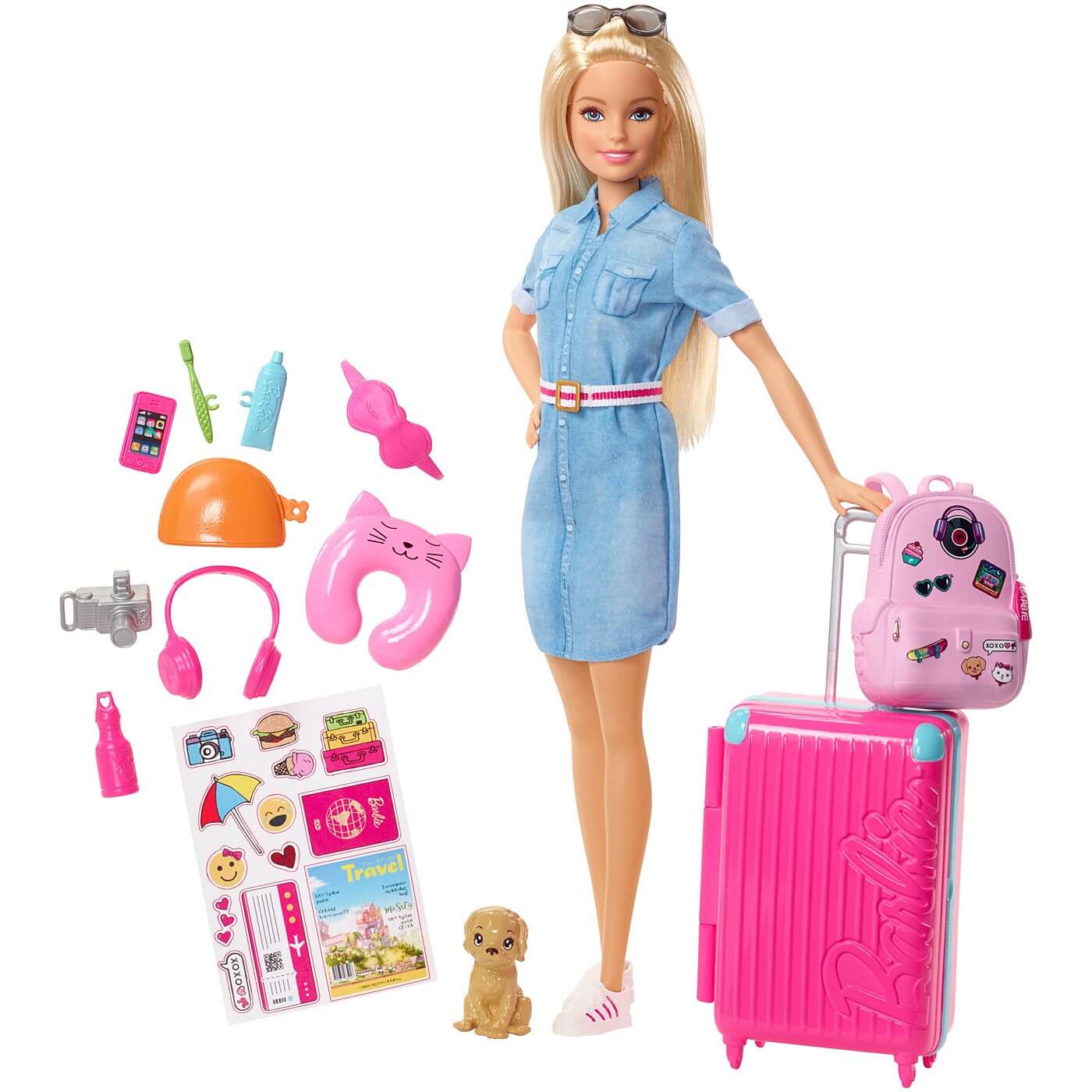 Barbie Vamos de Viaje ( Mattel FWV25 ) imagen a