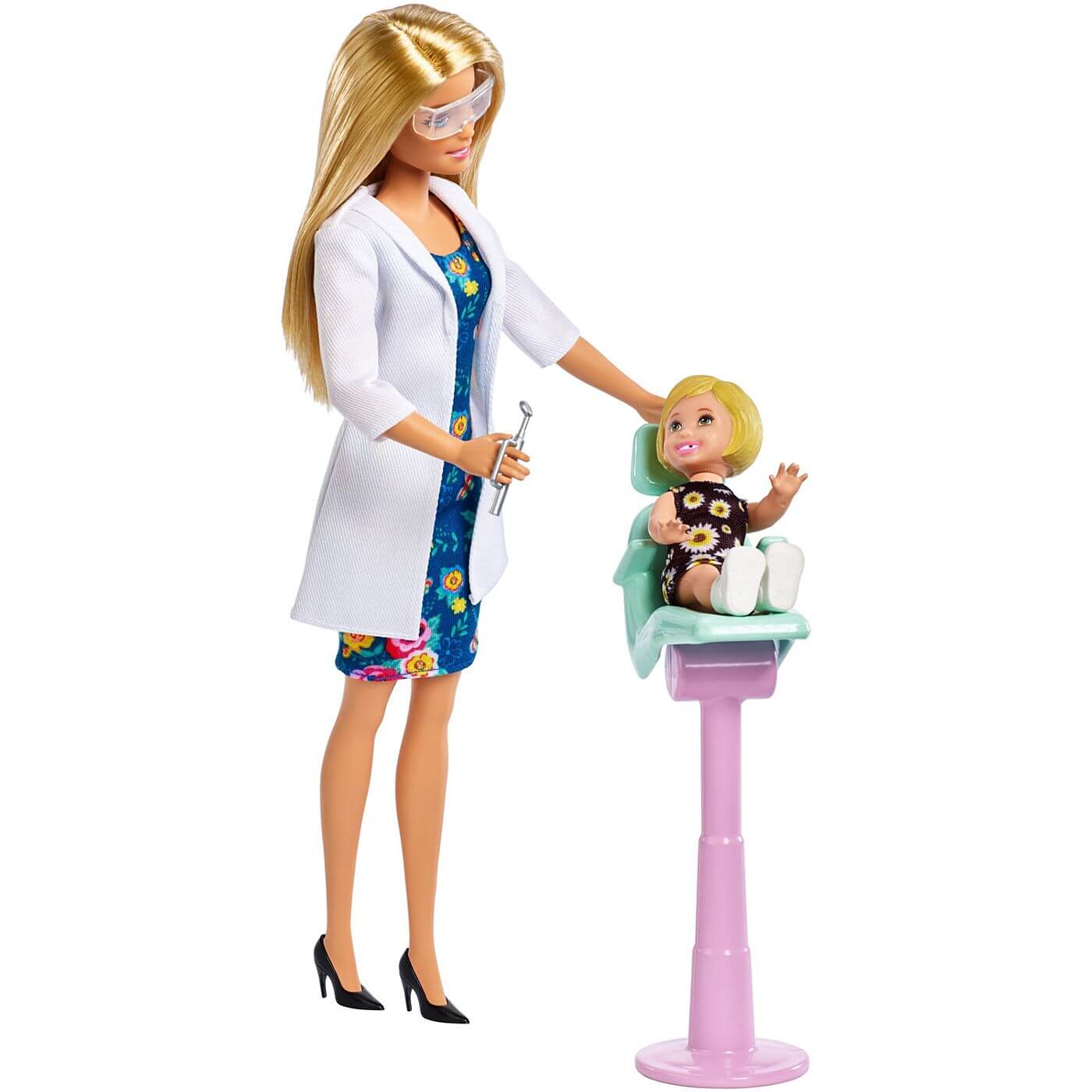 Barbie Dentista Rubia ( Mattel FXP16 ) imagen b
